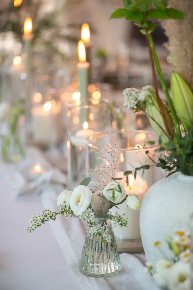 Tischdeko Hochzeit